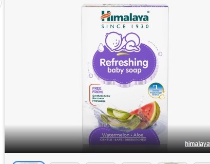 Himalaya Refreshing Baby Soap 125g / ஹிமாலயா ரிப்ரேஷிங் பேபி சோப் 125g